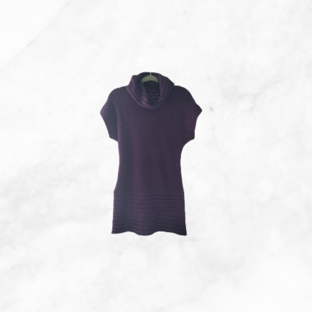 Deep Purple Knitted Sweater 💜 Dress Size Medium
